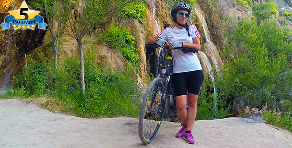 Model Girl And Waterfall alt