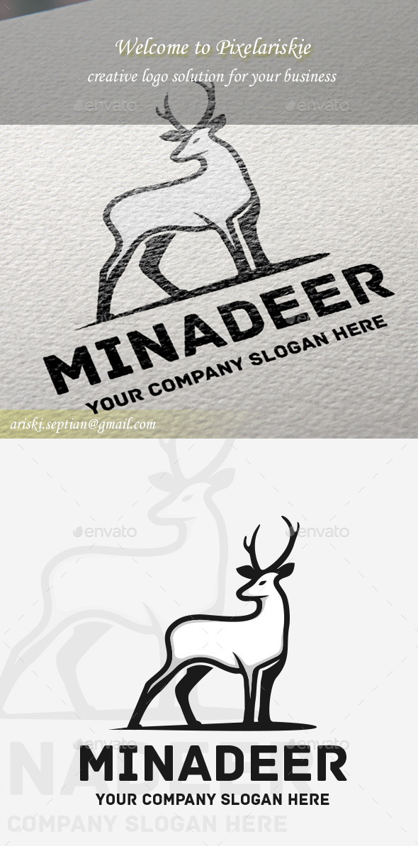 Deer Animal Logo - Animals Logo Templates