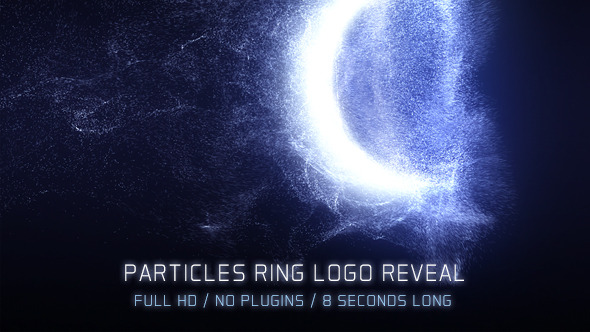 Particles Ring Logo Reveal