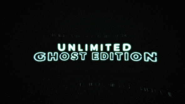 Glitch Ghost - VideoHive 11151011