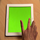 Someone Swiping Left on a Tablet - VideoHive Item for Sale