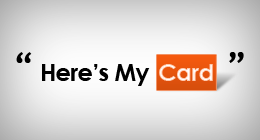 Here's My Card