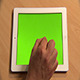 Someone Tapping and Zooming on a Tablet - VideoHive Item for Sale
