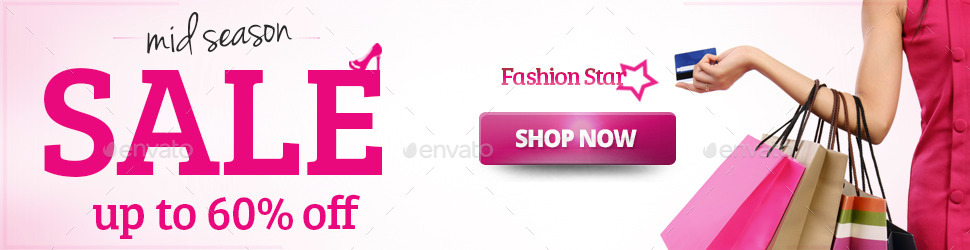 Fashion Sale Ad Banners , Web Elements | GraphicRiver
