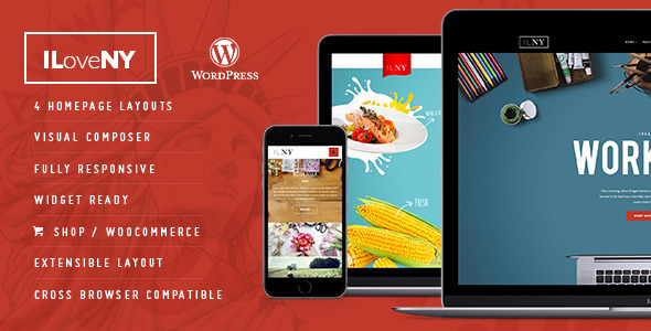 ILNY - Responsive Multi-Purpose WP Shop Theme - Creative WordPress