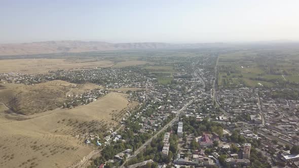 Settlement in the mountains