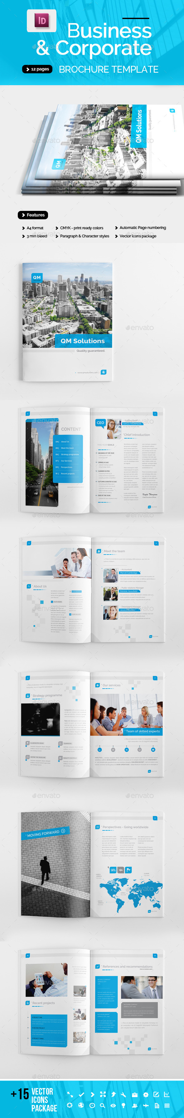 Business & Corporate Brochure - Brochures Print Templates