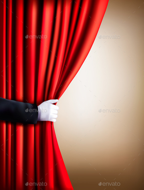 unveiling curtain