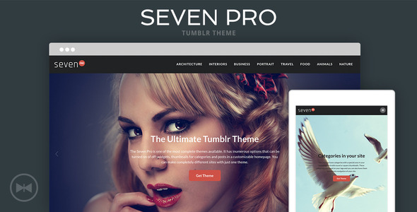 Seven Pro Tumblr - ThemeForest 11171337