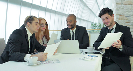 Successful businessmen