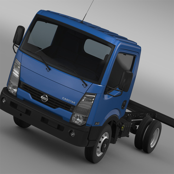Nissan Cabstar Chassi - 3Docean 11172430