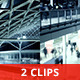 People Walking in Futuristic Architecture - VideoHive Item for Sale