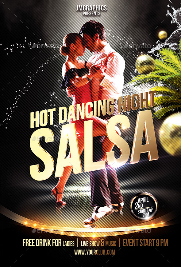 Template Flyer Salsa | salsa flyer print template by ju maj graphicriver Template Flyer Salsa | salsa flyer print template by ju maj graphicriver