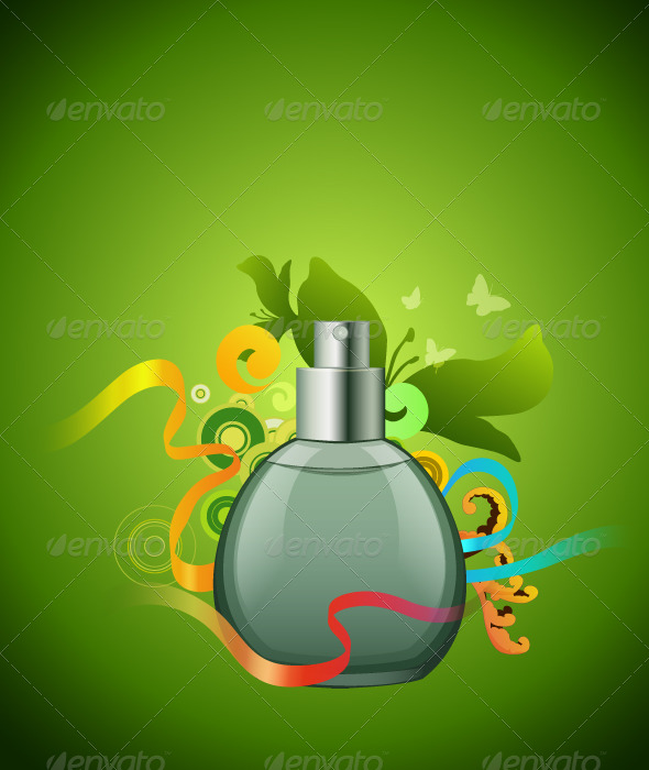 Perfume Illustration - Retail Commercial / Shopping