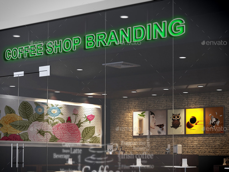 Coffee Shop Branding Mockups V2 by Wutip | GraphicRiver