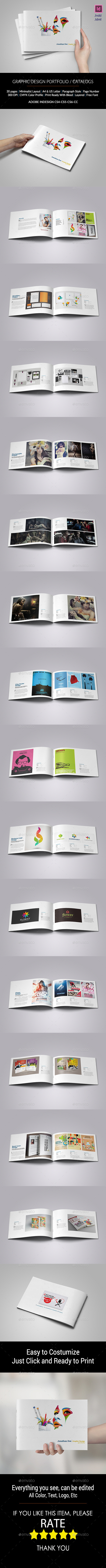 Graphic Design Portfolio - Catalogs Brochures