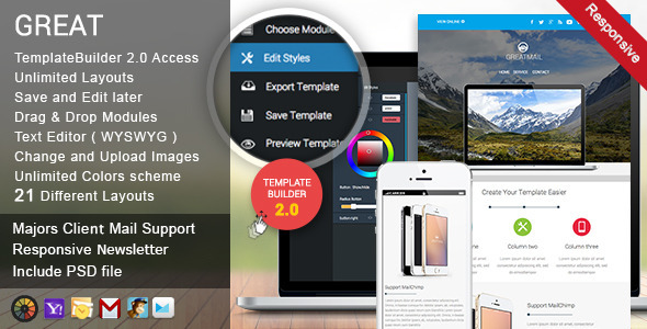GreatMail - Responsive - ThemeForest 8099267