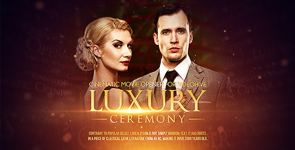 Luxury Ceremony - VideoHive 11203488