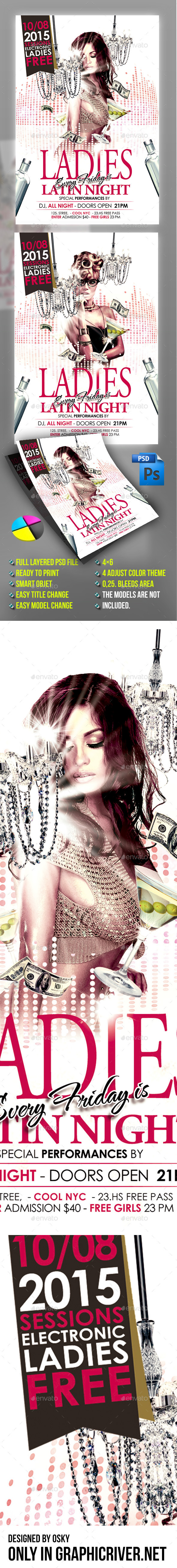 Ladies Latin Nights - Clubs & Parties Events
