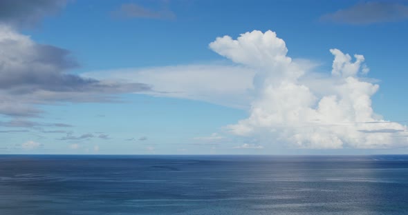 sky of Ishigaki island in Japan alt