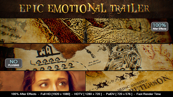 Epic Emotional Trailer - VideoHive 11083662