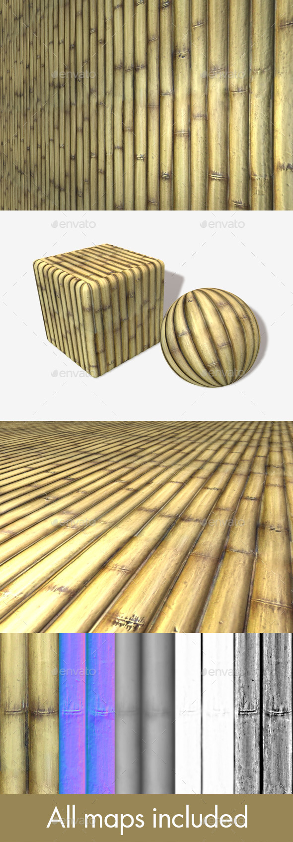 Bamboo Seamless Texture - 3Docean 11212323