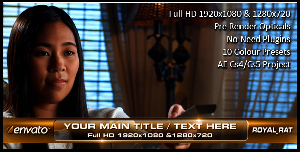 Lower Third Square - VideoHive 138742