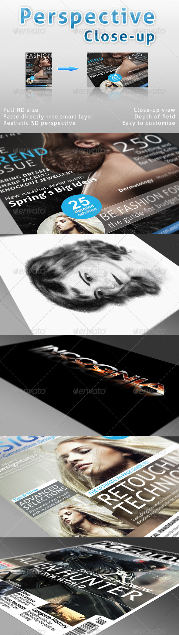 Perspective Close-up - Miscellaneous Print