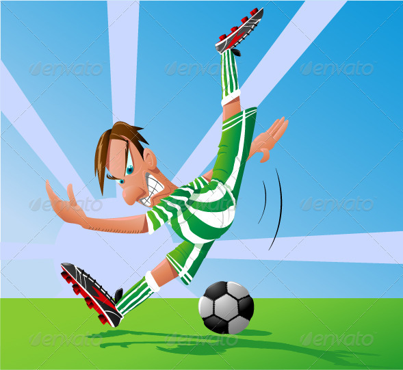 Football Shooter - Characters Vectors