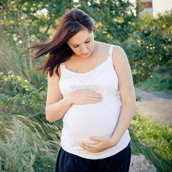 Pregnant woman - Stock Photo - Images