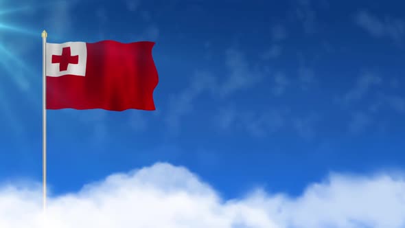 Waving Tonga Flag alt