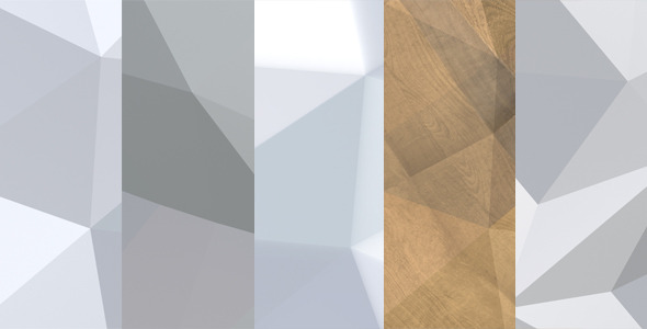 Polygonal Backgrounds 5-pack