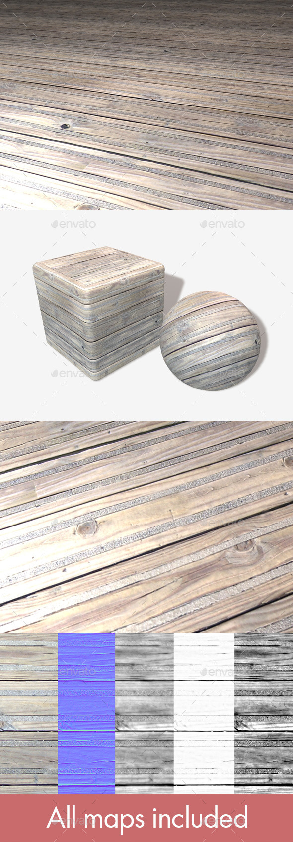 Wooden Floor Grip - 3Docean 11241991