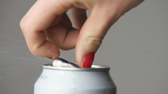 Opening Beer Can