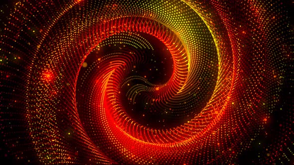 Abstract Colorful Glowing Particle Motion Background Motion Graphics Animated alt