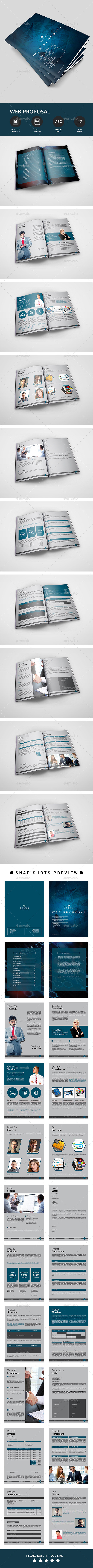 Web Proposal - Proposals & Invoices Stationery