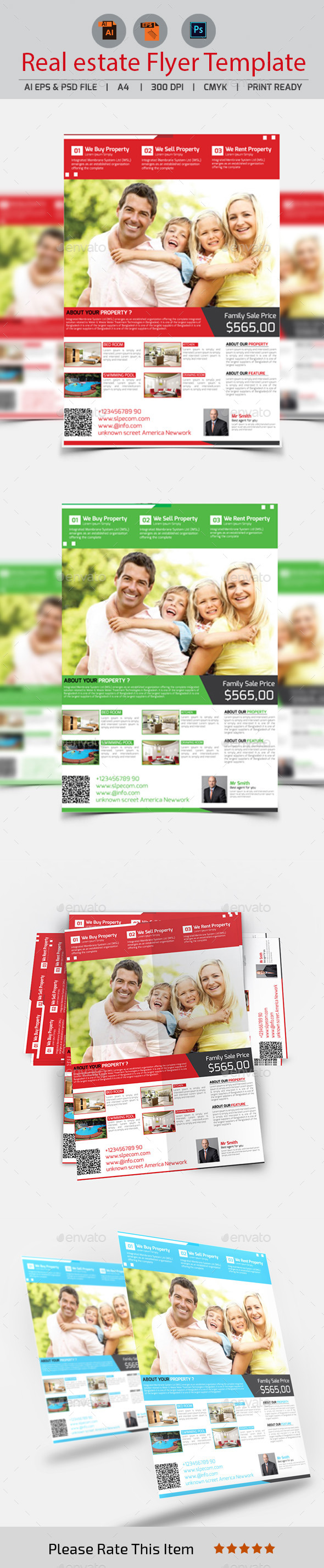 Real Estate Flyer Template