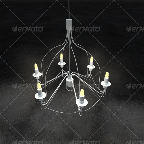 chandelier IKEA - 3Docean 139113