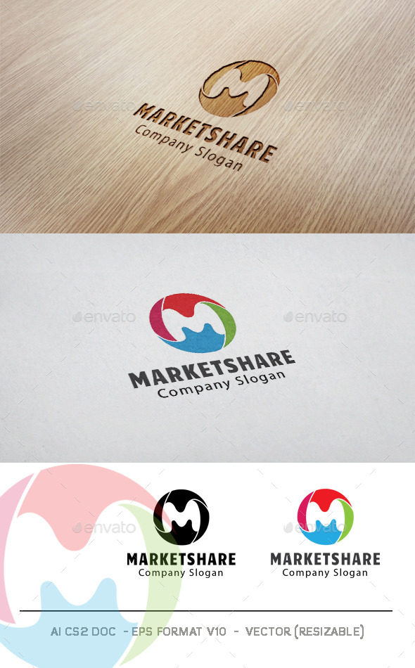 Marketshare Logo - Symbols Logo Templates
