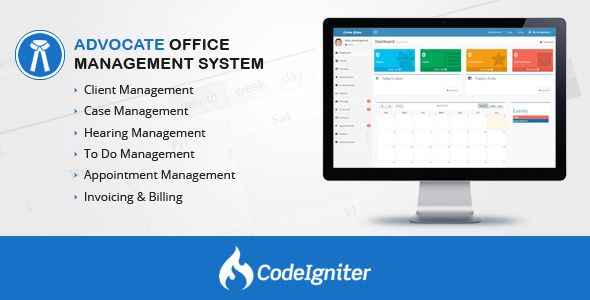 Advocate Office Management - CodeCanyon 11039520