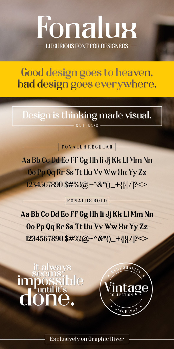 Fonalux - Sans-Serif Fonts