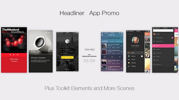 Headliner l App Promo
