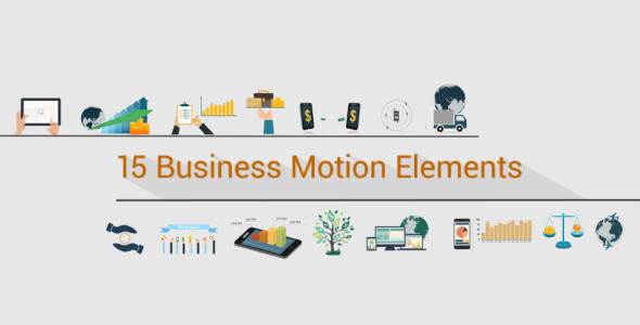 Business Motion Elements - VideoHive 11266443