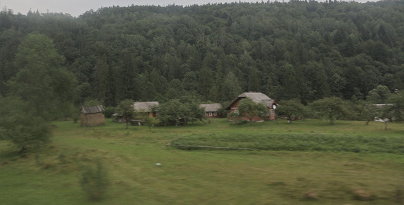 View From The Train Window