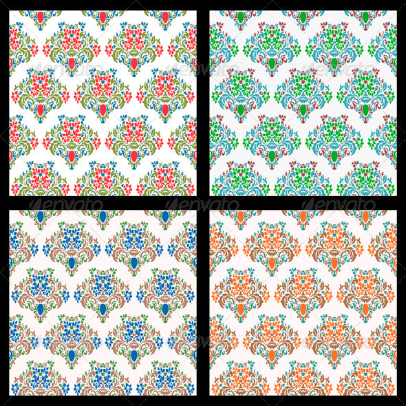 Vintage Seamless Wallpaper Backgrounds 