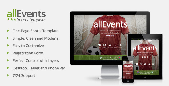 allEvents - Sports - ThemeForest 11275182