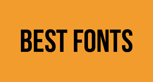 Best Fonts