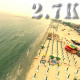 Flying Over Seaside Flying Over Seaside - VideoHive Item for Sale