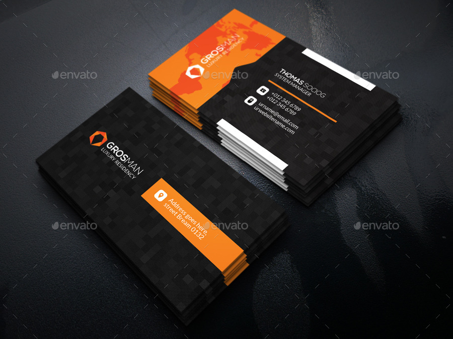 Corporate Business Card, Print Templates | GraphicRiver