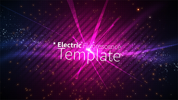 Electric Fluorescence Template